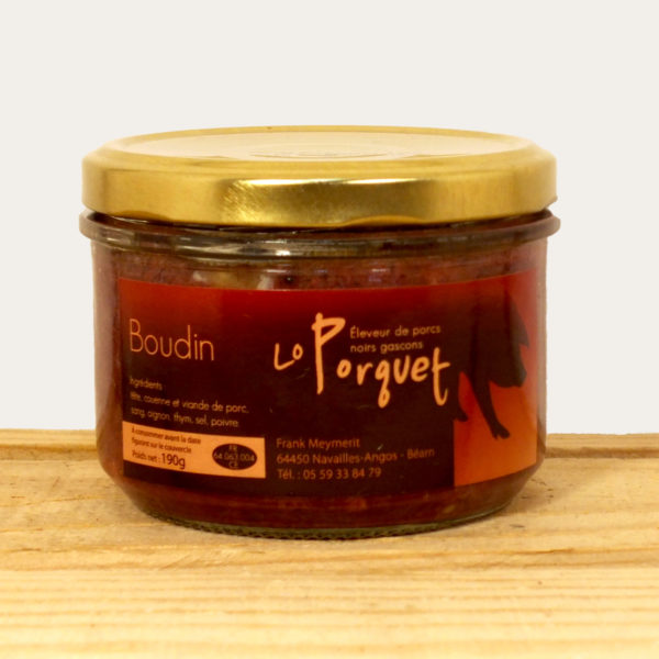 Boudin porc gascon Lo Porquet