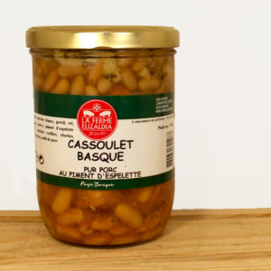 Cassoulet basque ferme Elizaldia