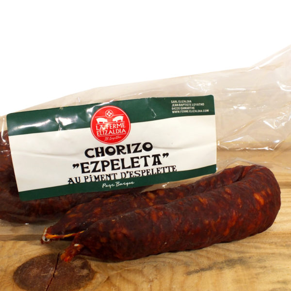 Chorizo au piment d'Espelette