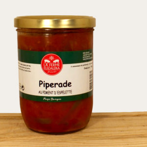 Piperade basque ferme Elizaldia