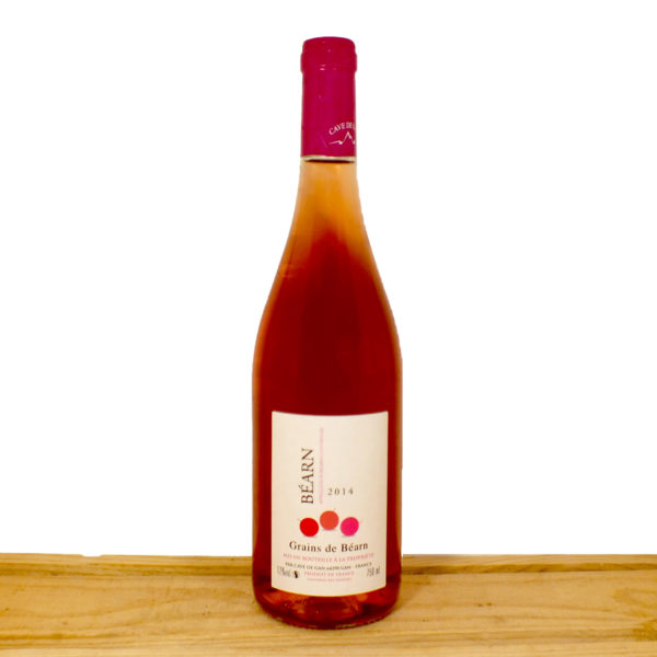 Grain de bearn 2015 jurancon rosé